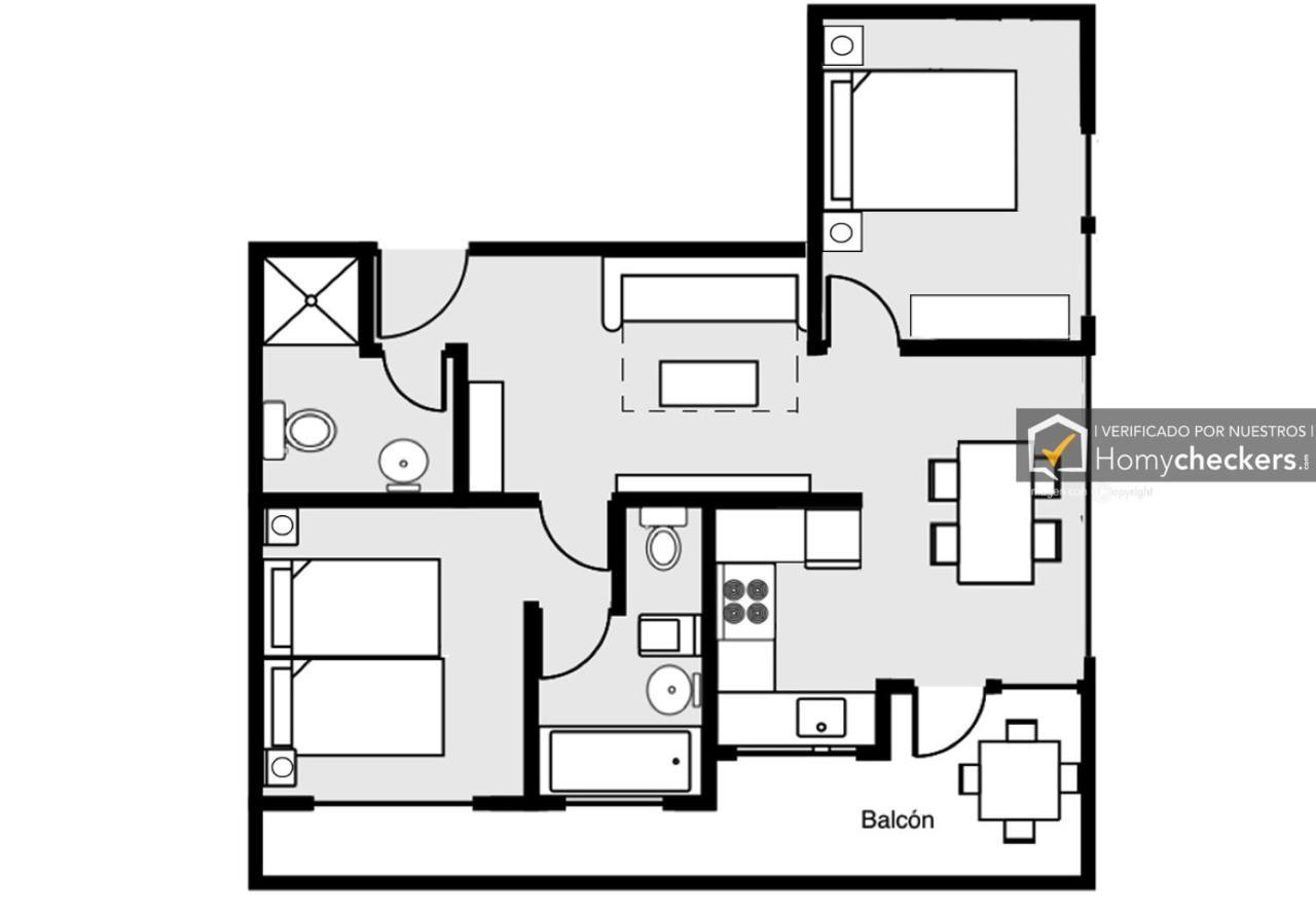 Cozy Apartamento Centro Торемолинос Екстериор снимка